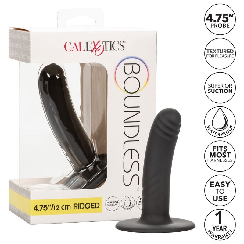 CALEXOTICS - BOUNDLESS DILDO 12 CM COMPATIBLE CON ARNES - Imagen 2