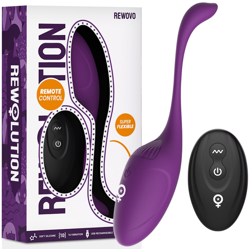REWOLUTION - REWOVO HUEVO VIBRADOR CONTROL REMOTO - Imagen 3