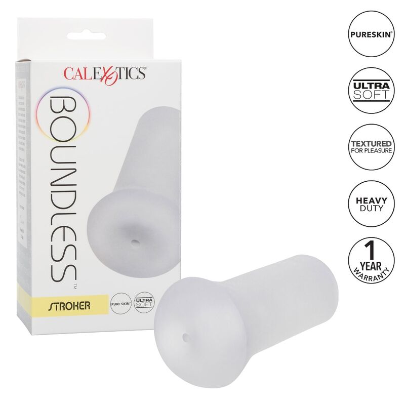 CALEXOTICS - MASTURBADOR BOUNDLESS STROKER TRANSPARENTE - Imagen 2