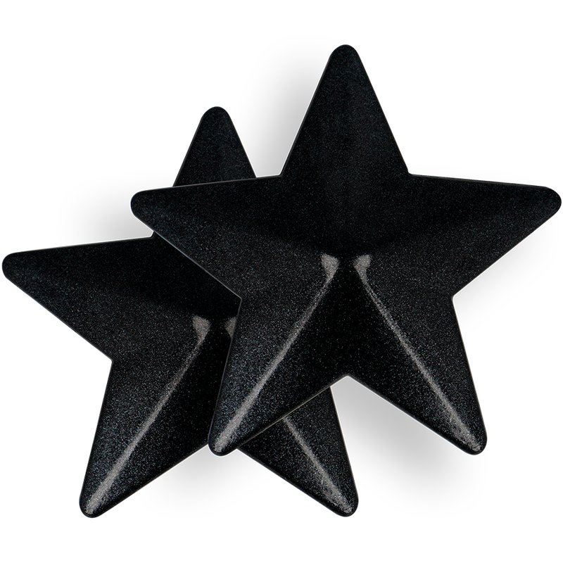COQUETTE CHIC DESIRE - CUBRE PEZONES ESTRELLAS NEGRAS - Imagen 3