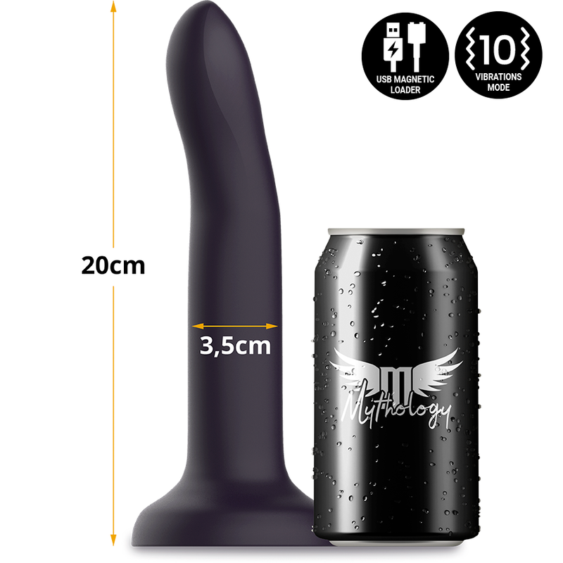 MYTHOLOGY - DUMAN MYSTIC DILDO L - VIBRADOR COMPATIBLE CON WATCHME WIRELESS TECHNOLOGY - Imagen 2