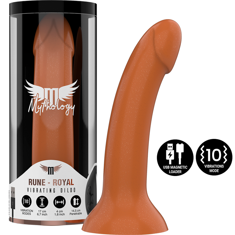 MYTHOLOGY - RUNE ROYAL DILDO M - VIBRADOR COMPATIBLE CON WATCHME WIRELESS TECHNOLOGY - Imagen 3