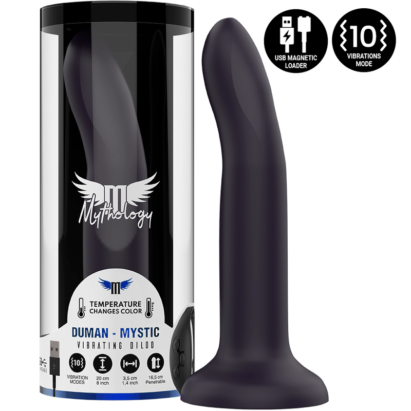 MYTHOLOGY - DUMAN MYSTIC DILDO L - VIBRADOR COMPATIBLE CON WATCHME WIRELESS TECHNOLOGY - Imagen 4