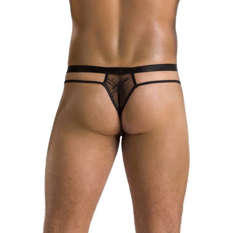 PASSION - 029 TANGA COLLIN NEGRO S/M - Imagen 4
