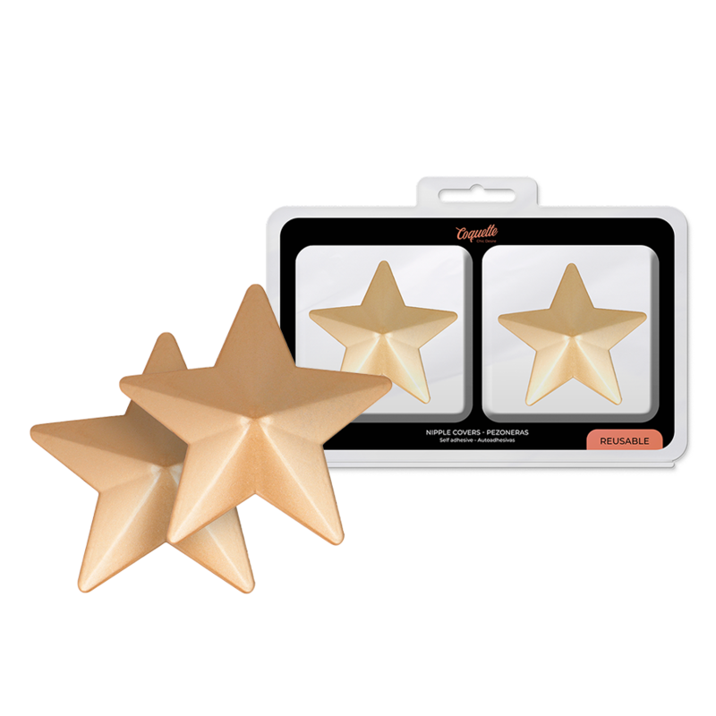 COQUETTE CHIC DESIRE - CUBRE PEZONES ESTRELLAS - Imagen 2