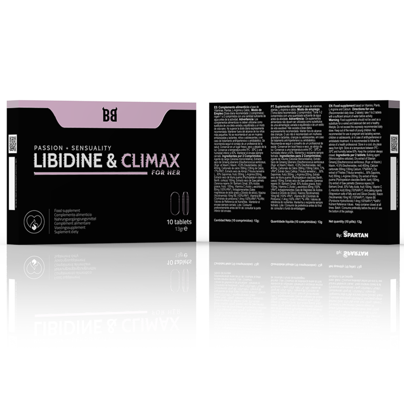 BLACK BULL - LIBIDINE CLIMAX AUMENTO LÍBIDO PARA MUJER 10 CÁPSULAS - Imagen 3