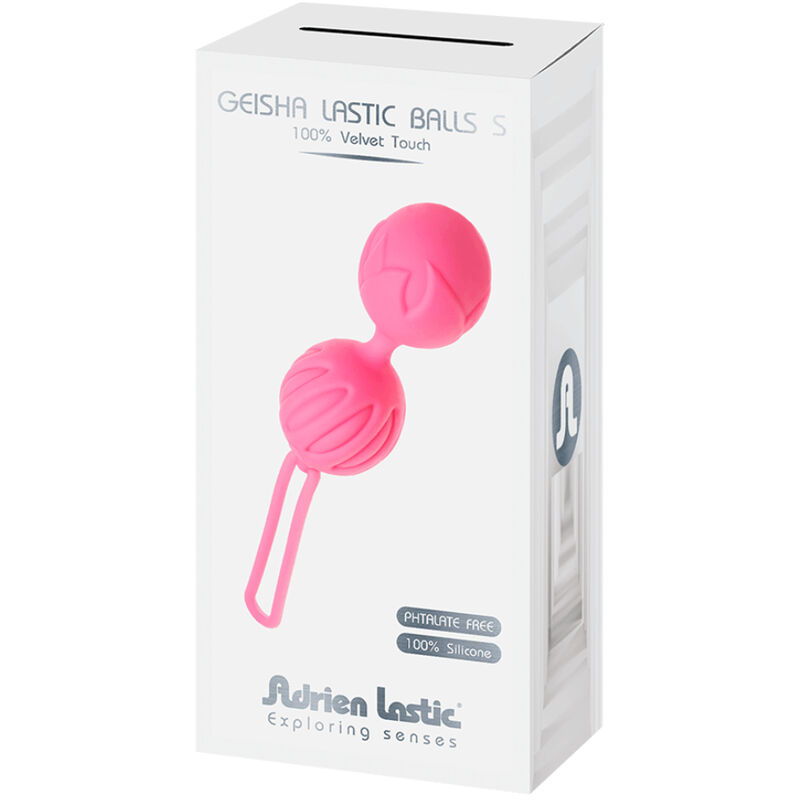 ADRIEN LASTIC - GEISHA LASTIC BOLAS SILICONA TALLA S ROSA - Imagen 2