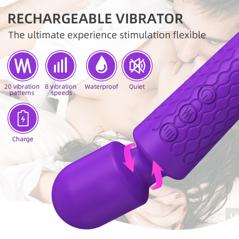 ARMONY - MASAJEADOR VIBRADOR VIOLETA - Imagen 2