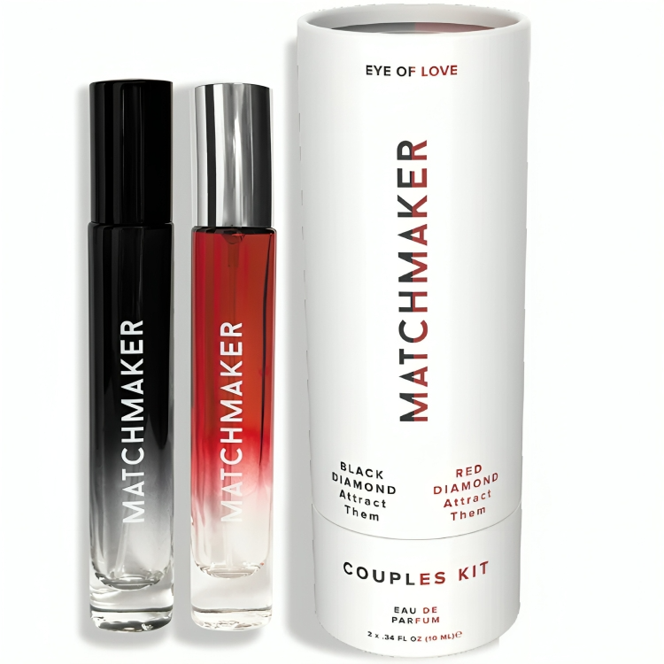 EYE OF LOVE - MATCHMAKER BLACK RED DIAMOND KIT PAREJAS PERFUME FEROMONAS 10 ML