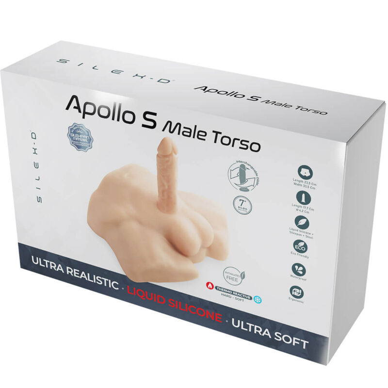 SILEXD - APOLLO S TORSO BAJO REALISTICO MASCULINO - Imagen 4
