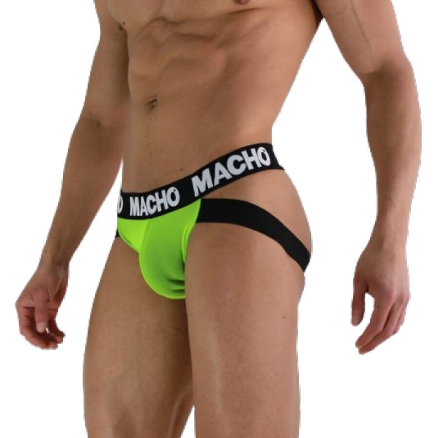 MACHO - MX28FA JOCK VERDE FLUOR S - Imagen 2