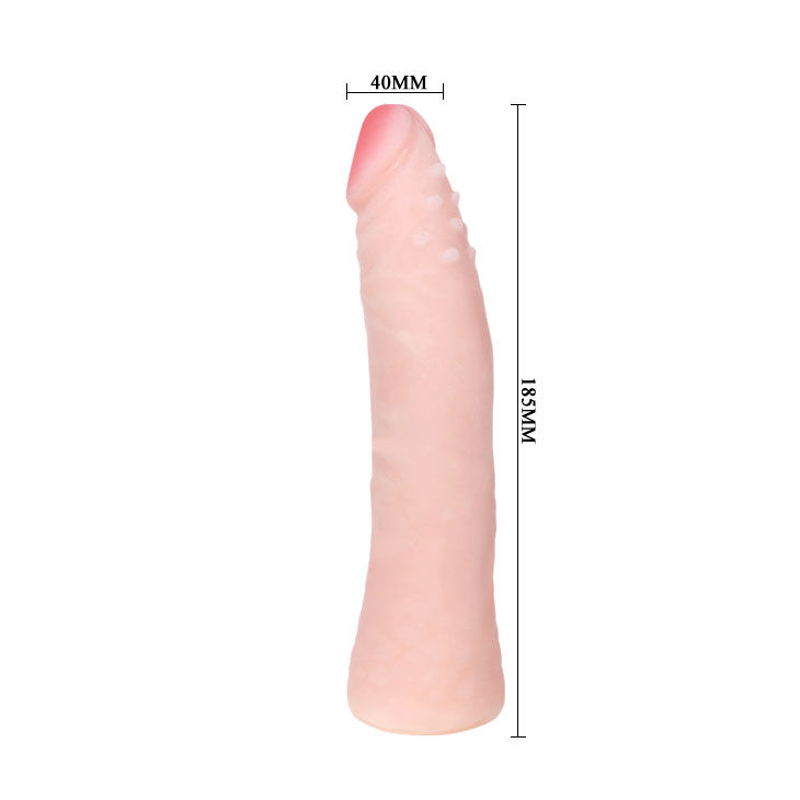 BAILE - DILDO SILICONA TACTO PIEL REALISTICO 19 CM COLOR CAJA ALEATORIO - Imagen 5