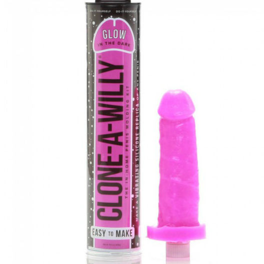 CLONE A WILLY - CLONADOR PENE ROSA LUMINISCENTE CON VIBRADOR - Imagen 3