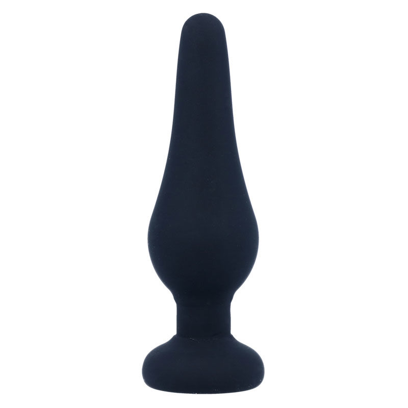 INTENSE - ANAL PLUG PIPO S SILICONE NEGRO 9.8 CM - Imagen 2
