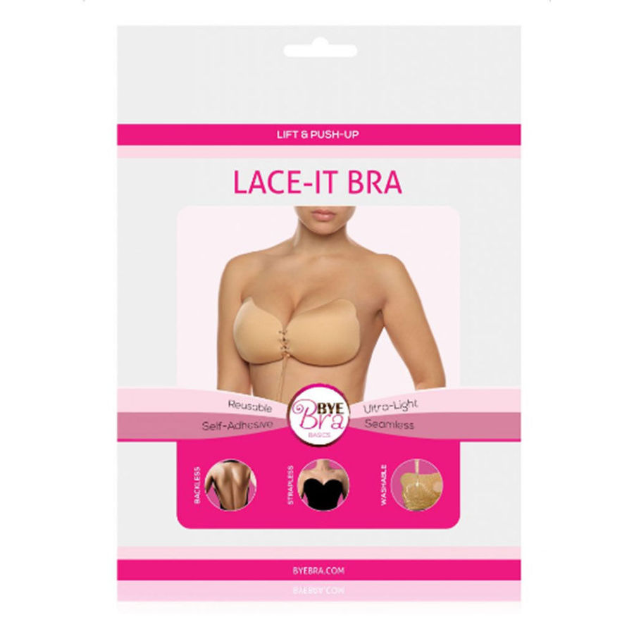 BYE-BRA - LACE-IT REALZADOR PUSH-UP NEGRO COPA B - Imagen 2