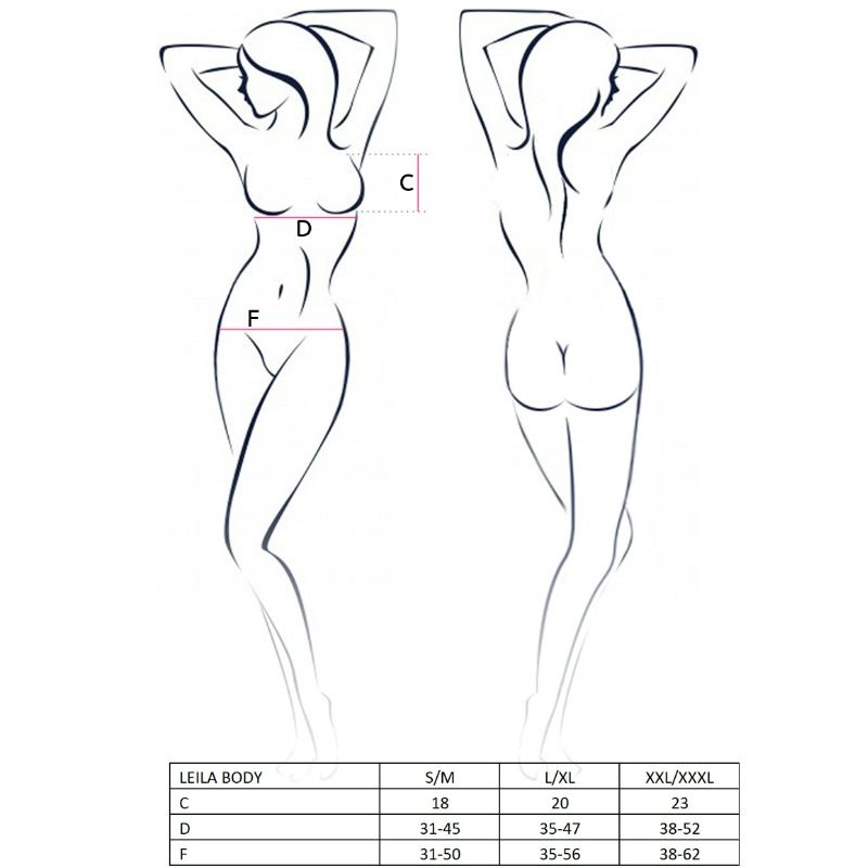 PASSION - WOMAN LEILA TEDDY BEIGE TALLA S/M - Imagen 3