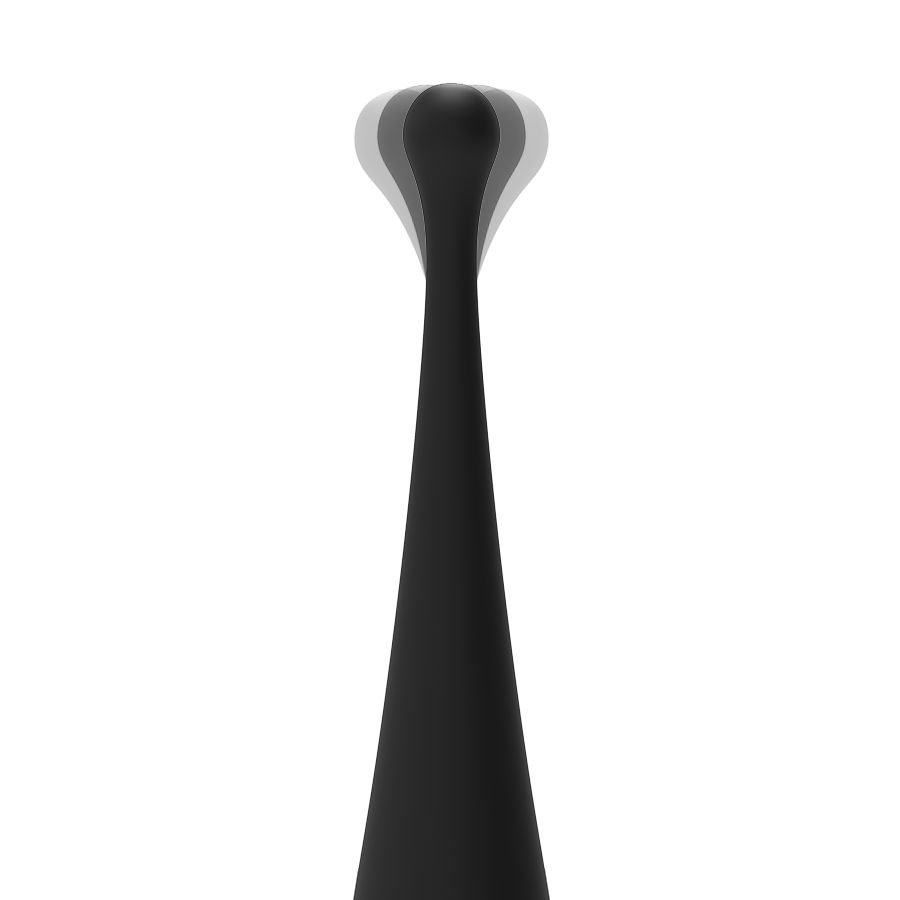 BRILLY GLAM - SPOT VIBE VIBRADOR CLITORIAL ORGASMICO SILICONA NEGRO - Imagen 4