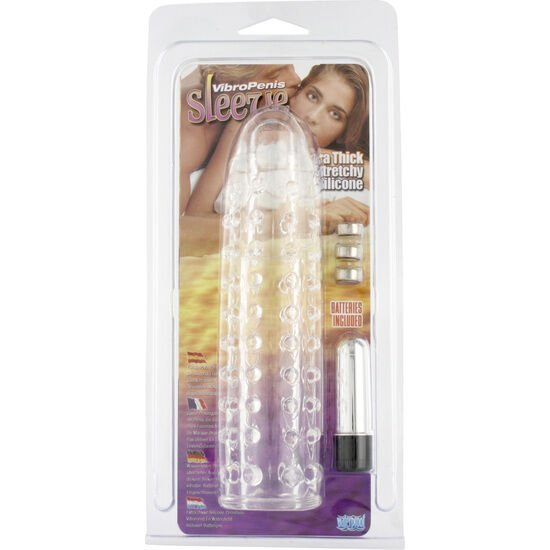 SEVEN CREATIONS - FUNDA PARA EL PENE CON VIBRACIÓN TRANSPARENTE - Imagen 2