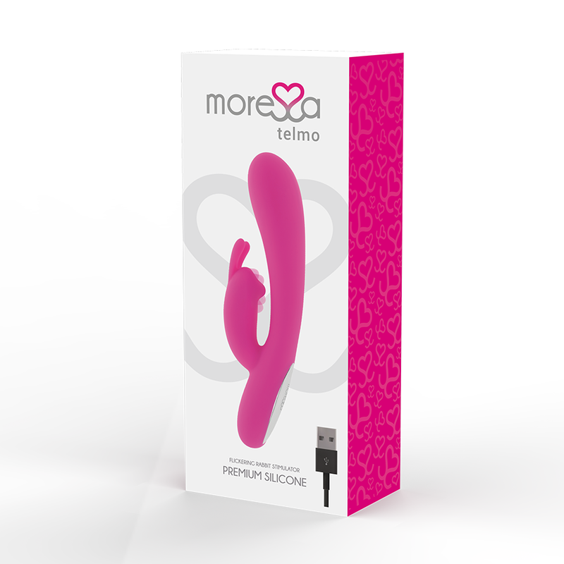 MORESSA - TELMO TICKLING CLITORIAL PREMIUM SILICONE RECARGABLE - Imagen 4