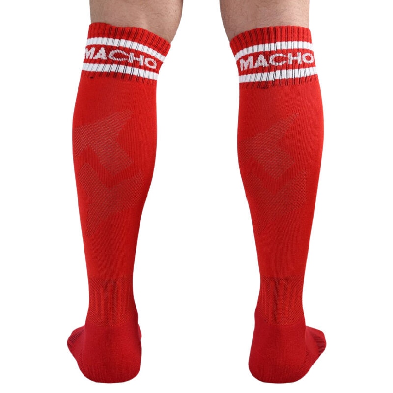 MACHO - CALCETINES LARGOS TALLA UNICA ROJO - Imagen 3