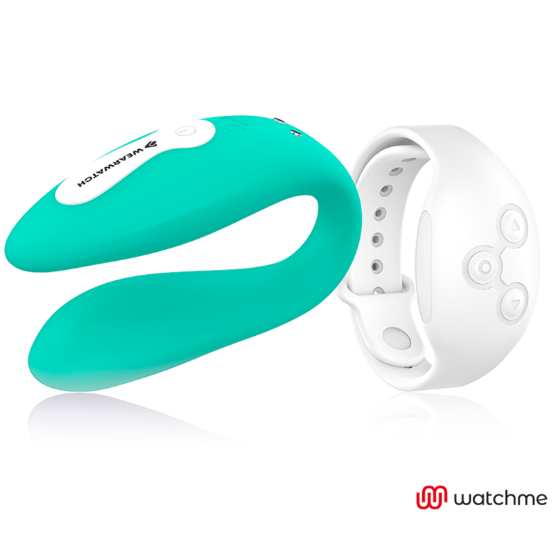 WEARWATCH - VIBRADOR DUAL TECHNOLOGY WATCHME AGUA MARINA / NÍVEO - Imagen 3