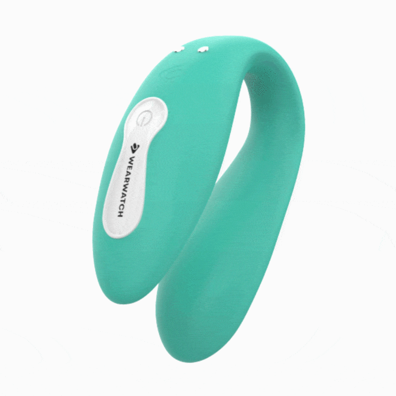 WEARWATCH - VIBRADOR DUAL TECHNOLOGY WATCHME AGUA MARINA / NÍVEO - Imagen 4